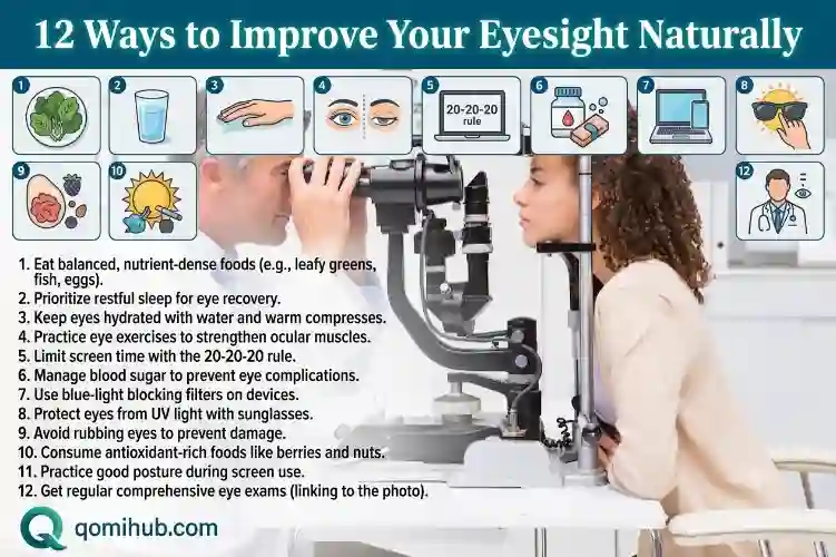 12 Ways to Improve Your Eyesight Naturally