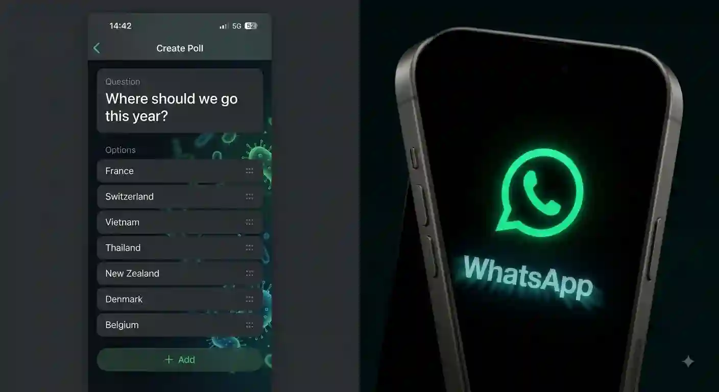 WhatsApp Adds Feature to Hide Names When Voting in Polls