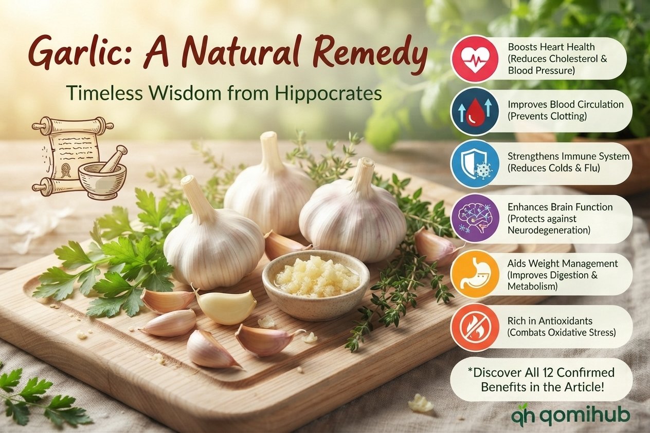 12 Proven Health Benefits of Garlic