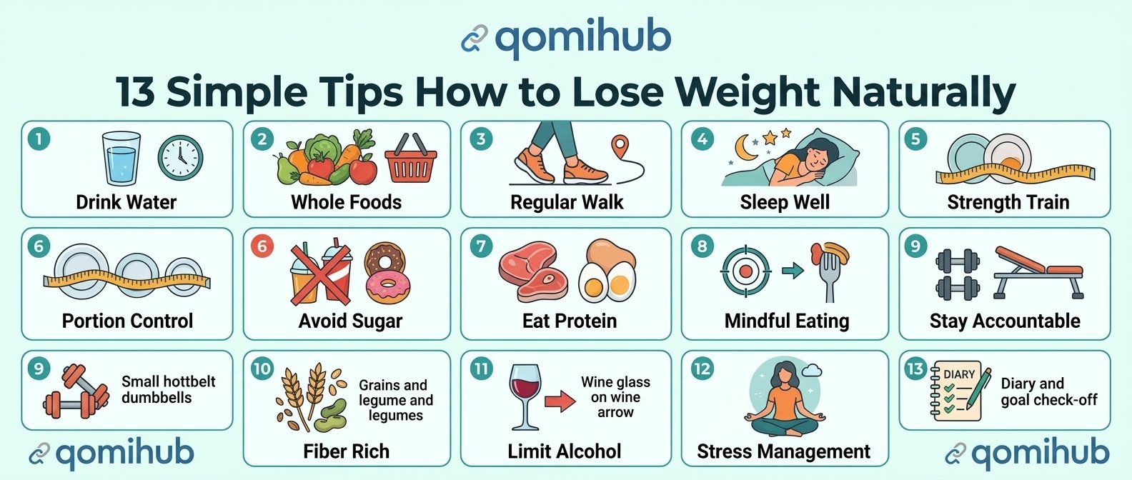 13 Simple Tips How to Lose Weight Naturally