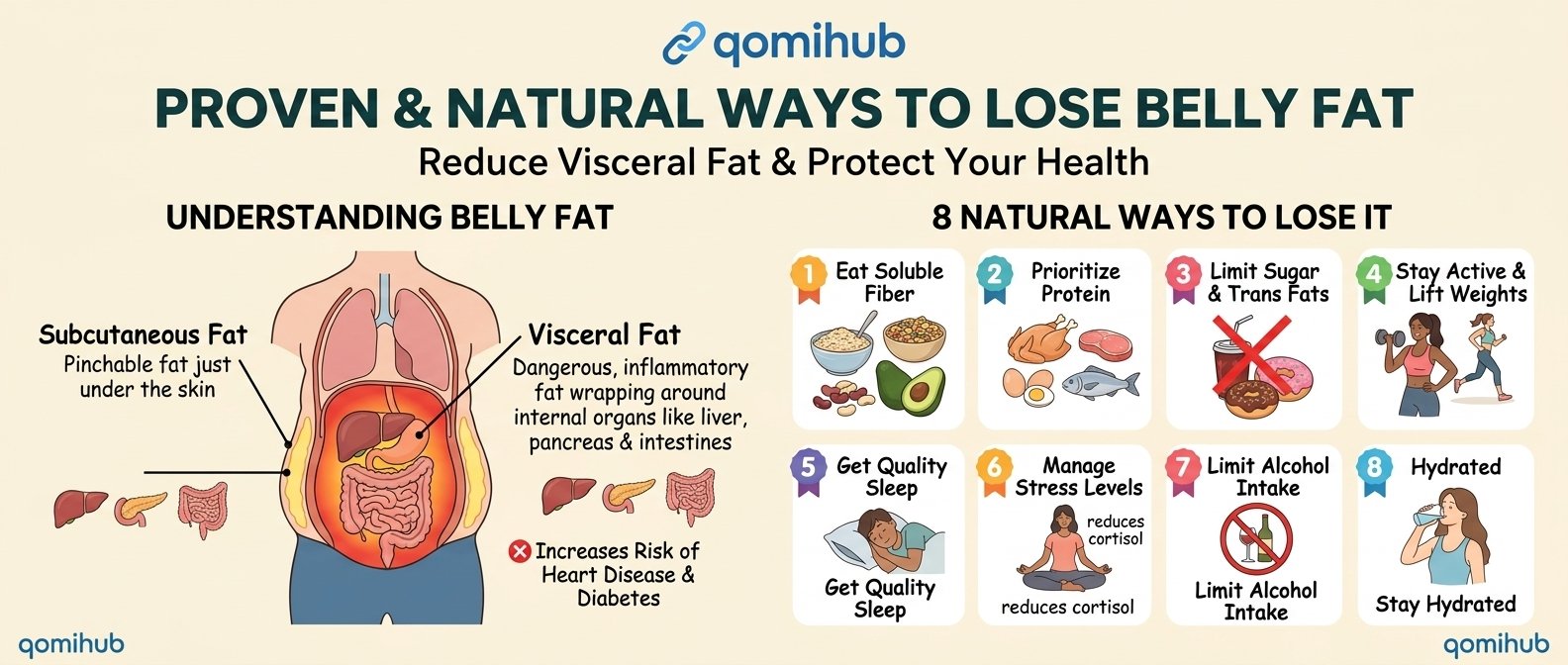 How to Lose Belly Fat Naturally