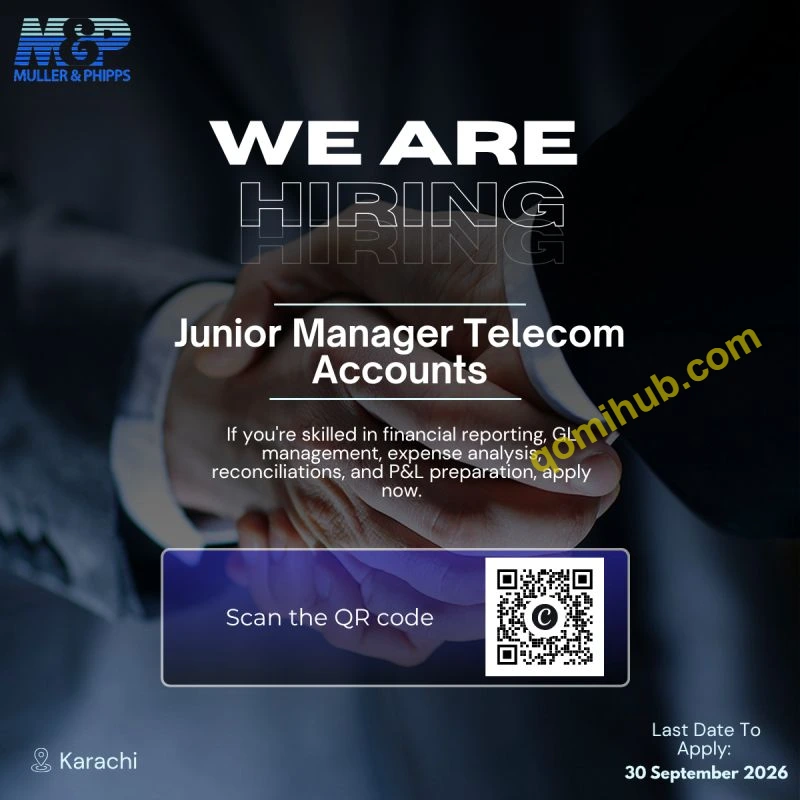 Muller & Phipps Pakistan (Pvt.) Ltd Jobs 2026