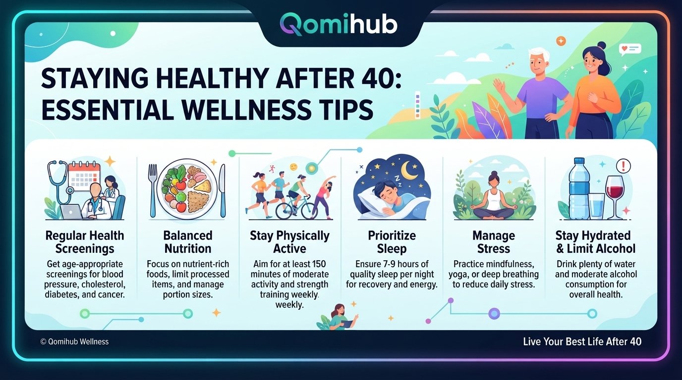 How to Stay Healthy After 40: A Practical Guide for the Next Chapter